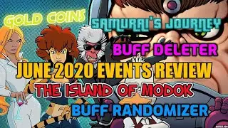 Gold Coins, Buff Deleter, Buff Randomizer & Island of Dr. MODOK REVIEW [MCOC]