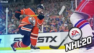 NHL 20 Beta - Best Breakaway goal in History!!