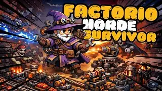 HORDE SURVIVOR pero FABRICANDO hechizos estilo FACTORIO | Rogue Factory