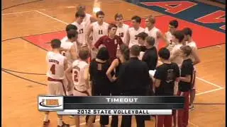 2012 IHSA Boys Volleyball Third Place Game: Barrington vs. Minooka