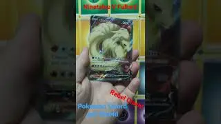 Ninetales V Ultra Rare Full Art | 177/192 Pokemon Sword & Shield Rebel Clash #ninetales #fullart