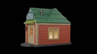 Able Sister's Shop | Animal Crossing New Horizon | 3D Model | Rendered View