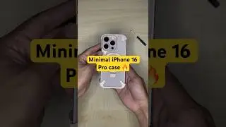 iPhone 16 Pro case in minimal.