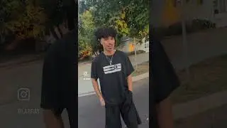Larray Gets Ran Over By Quen Blackwell After A Man Asks For Help To Find His Kids - Instagram Reel