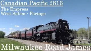 Canadian Pacific 2816: Highball Through Wisconsin 2024