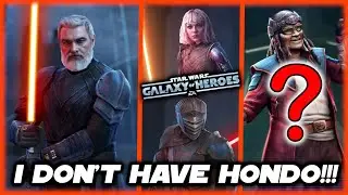 Baylan's Skoll's Kit is....ALOT.  Plus - I'm Missing Hondo on My SWGOH Roster!