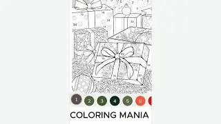 coloring christmas gifts #art #relaxing