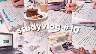 STUDYVLOG #10 | hábitos para ter uma rotina e estudos mais produtivos + dicas