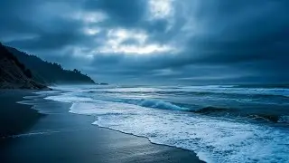 Ocean Waves for Deep Rest 🌊 Night Beach Sounds to Heal Anxiety and Tension