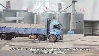 Bentonite powder plant for chemical refining processes