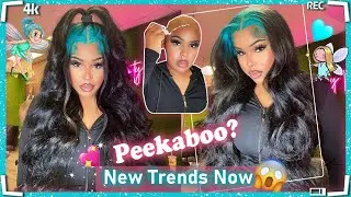🥶#Arroganttae Inspired Blue Root Black Wig!❄️Dyed From Blonde Hair | #ULAHAIR Review