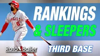 3B Fantasy Baseball Rankings and Draft Sleepers - Third Base
