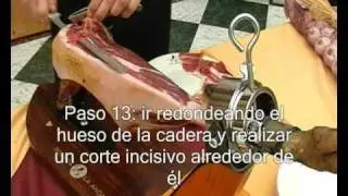 Cómo cortar el Jamón Paso a Paso 2/3