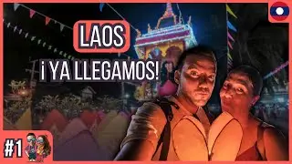 PRIMER DÍA en LAOS: llegada a LUANG PRABANG desde España + celebración budista 🇱🇦 | Laos #vlog 1
