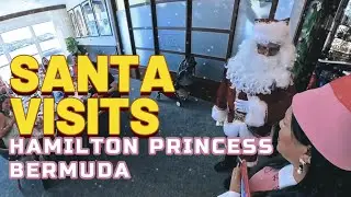 SANTA VISITS HAMILTON PRINCESS BERMUDA DEC 13 2025
