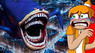 NUNCA MIRES A SHIN SONIC TAPE #2 😱😈