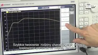 Test wektorowego analizatora sieci Keysight ENA E5080A