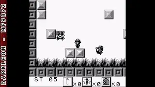 Game Boy - Dragon Tail &copy; 1992 Data East - Gameplay