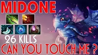 Midone - Puck Mid with 26 Kills - Can You Touch Me? - Dota 2 Highlights