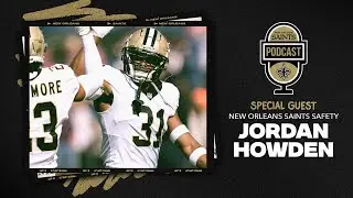 Jordan Howden on Journey to the NFL | New Orleans Saints Podcast 10/13/2023