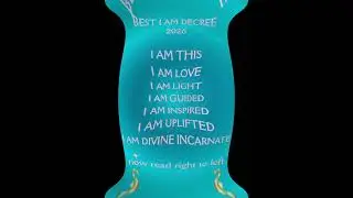 POWERFUL I AM DECREE 2026 - 444Hz/528Hz Healing Frequency