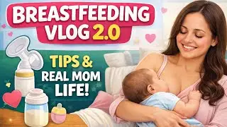 Breastfeeding Vlog 2.0 | Real Mom Life | Newborn Baby Care Tips | Hindi Vlog