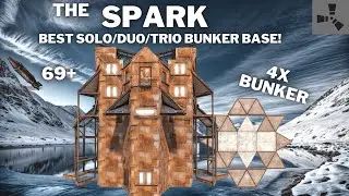 THE SPARK&bull;SOLO/DUO/TRIO BUNKER BASE DESIGN&bull; OPENCORE&bull;ONLINE & OFFLINE PROTECTION&bull;CHEAP&bull;RUSTBASE 2024