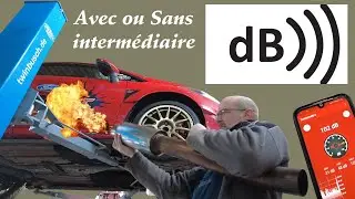TROP DE BRUIT ? Combien de D&eacute;cibels en moins avec un interm&eacute;diaire? Ligne d'&eacute;chappement / dB Killer