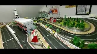 scalextric digital round 7 race. Aston Martin winter Championship