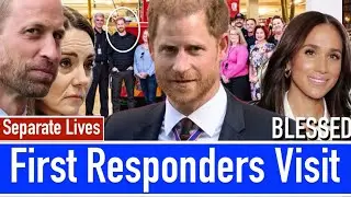 Prince Harry Visit First Responders - Will & Kate Separate Lives - War Of The Windsors