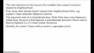 Is Pluto a planet?