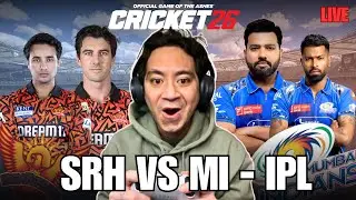 Mumbai Indians vs Sun Risers Hyderabad T20 Match | MI vs SRH | Cricket 26 Live | NoobBroLive