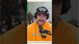 Pat McAfee's wife is a HUGE fan of Taylor Swift and Travis Kelce ❤️ (via: New Heights Podcast)