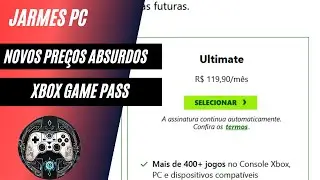 Novos pre&ccedil;os absurdos do Game Pass #gamepass #games
