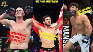 PREDICCIONES UFC FIGHT NIGHT QATAR | &iexcl;&iexcl;LAS TRES PELEAS IMPORTANTES QUE TENEMOS QUE VER!!