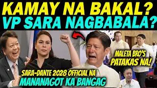 SARA-MARCOLETA 2028 ! KAMAY NA BAKAL NI VP SARA . MARCOLETA ANG NAPILI NI VP SARA? BBM MANANGOT KA!