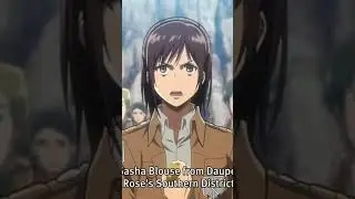 Sasha Blouse Edit // I Show The Meat 🍖 #shorts #sashablouse #anime #attackontitan #edit