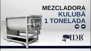 Mezcladora Kulub&aacute; 1 Tonelada | L&iacute;nea de embutido | IDR Meat Processing Equipment