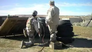 DesertFox Fields MOUT Feb. 13, 2011 - Mortar game