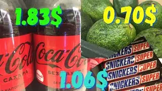 Russian grocery store / prices in russia after sanctions 2022. may 2022