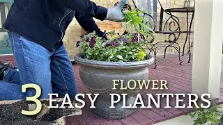 3 Easy Flower Planter Ideas - Summer Flower Pots