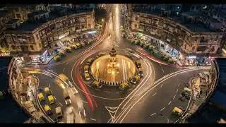 Organized Chaos: South Asian Traffic Circle Timelapse