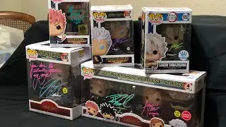 Jujutsu Kaisen Signed Funko Pops!