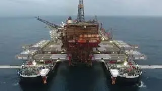 Pioneering Spirit removes third platform from Brent field