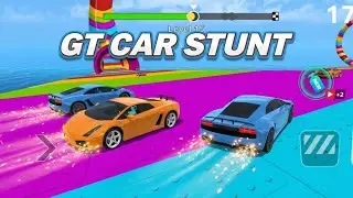Car Mega Ramp Race 3D Challenge - GT Stunt Car Master - Android Gameplay 2025