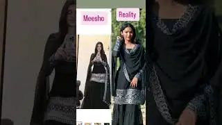 party wear dress sharara #meesho ##shopping