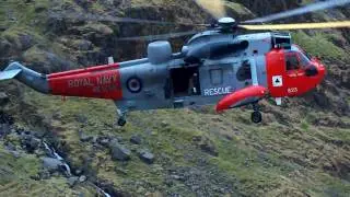 Scafell Pike Sea King Rescue