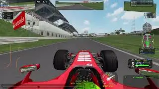 rFactor - f1 2006 Felipe Massa Onboard - Brazil