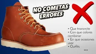 BOTAS RED WING &rarr; Como combinar y vestirlas (+ muchos OUTFITS para hombre)