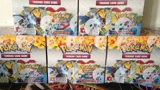 Pokemon Flashfire EXTRAVAGANZA Booster Box Opening! [It Begins..]